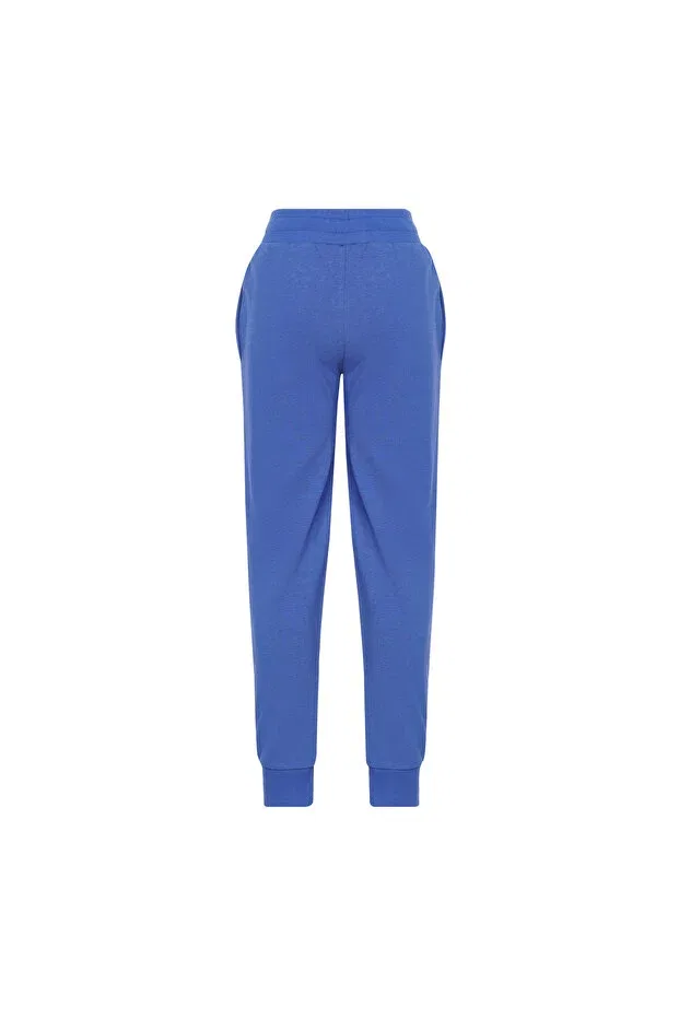 Детские спортивные штаны для мальчиков с принтом Hummel, Blue — фото 3