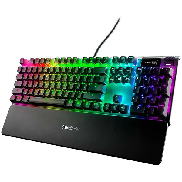 

Проводная игровая клавиатура SteelSeries Apex Pro, черный
