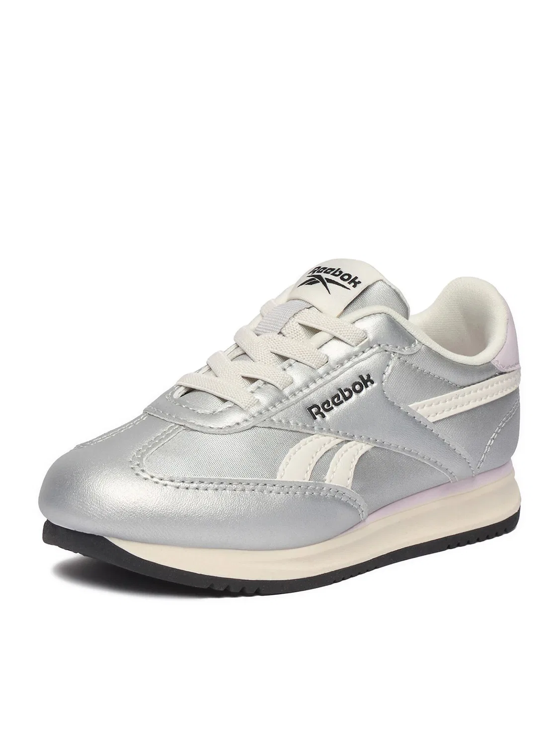 Кроссовки для девочки Reebok, серебристый — фото 3
