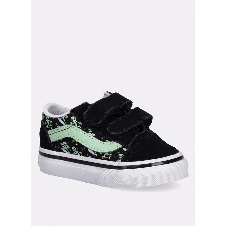 Детские кеды Old Skool V Vans, Черный — фото 2