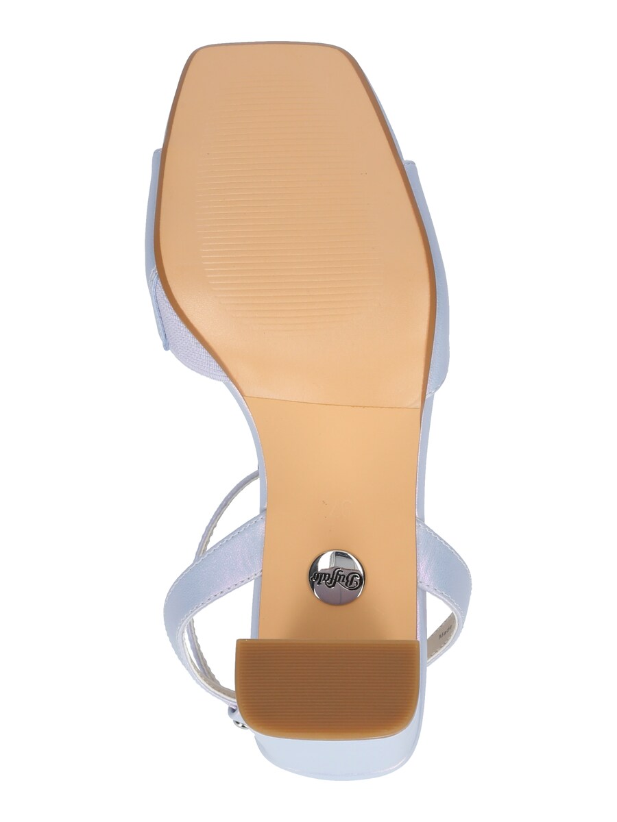 Босоножки на высоком каблуке BUFFALO Strap Sandals April Neat, светло-синий — фото 3