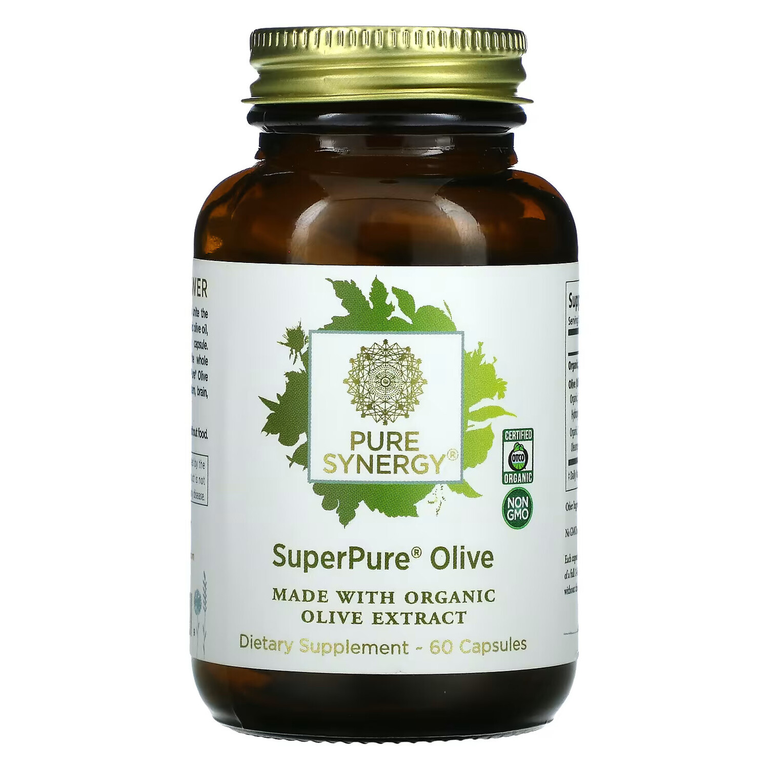 

Pure Synergy, SuperPure Olive, 60 капсул