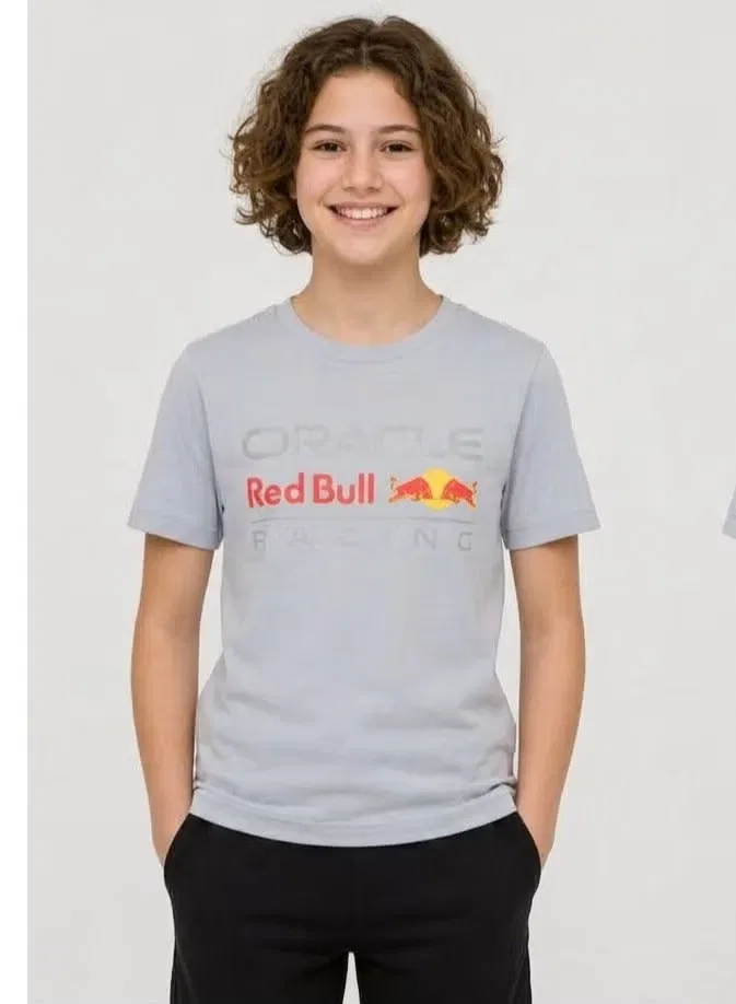 Футболка с крупным логотипом спереди Large Front Mono Logo Red Bull, флюгер