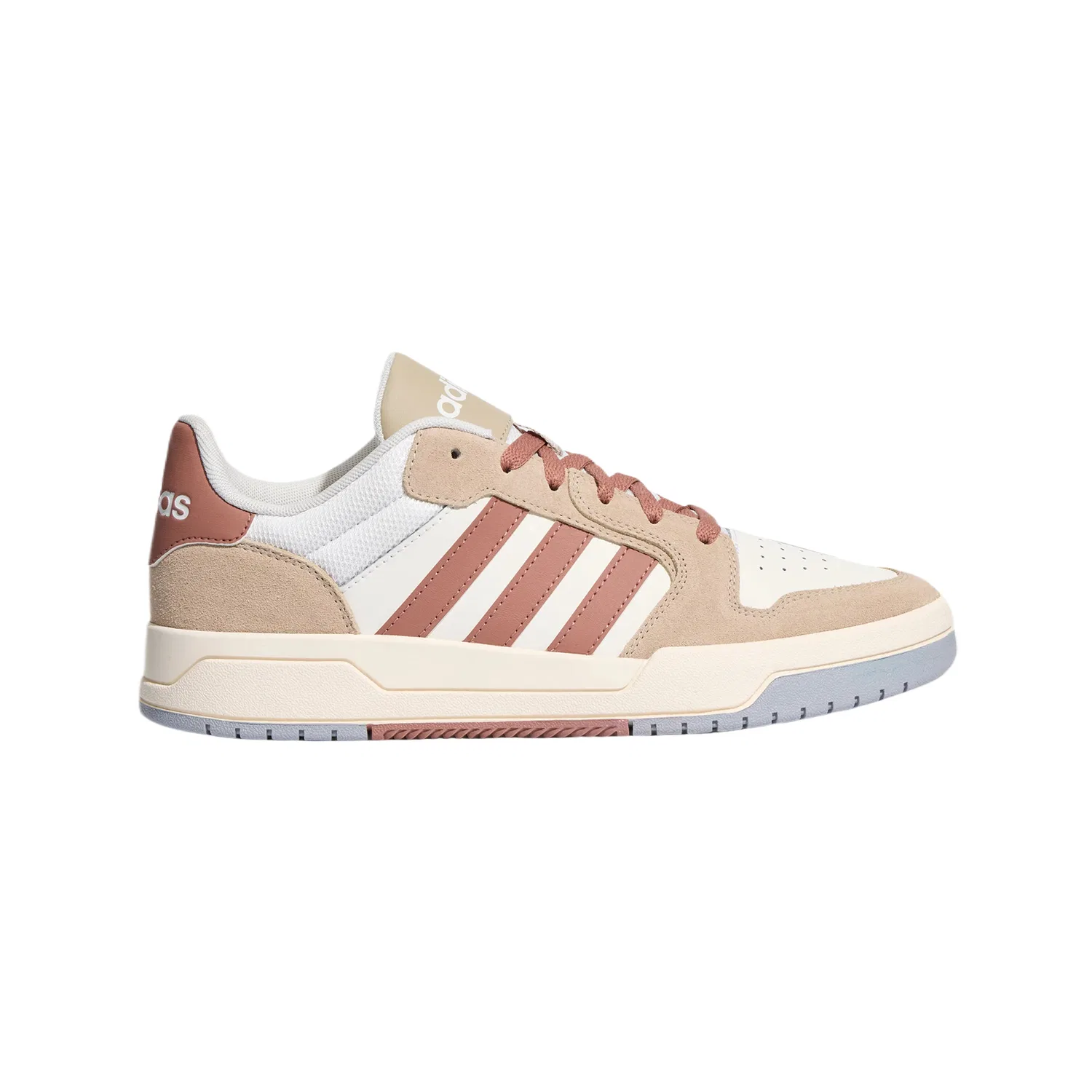 Детские кеды для скейтбординга Adidas, Цвет Ivory/Brown — фото 3