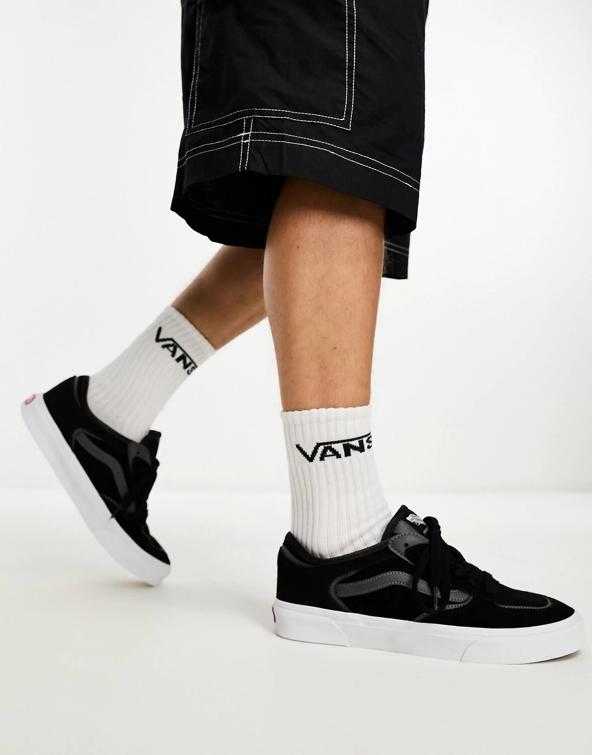 

Кроссовки Vans Rowley Classic, черный, серый