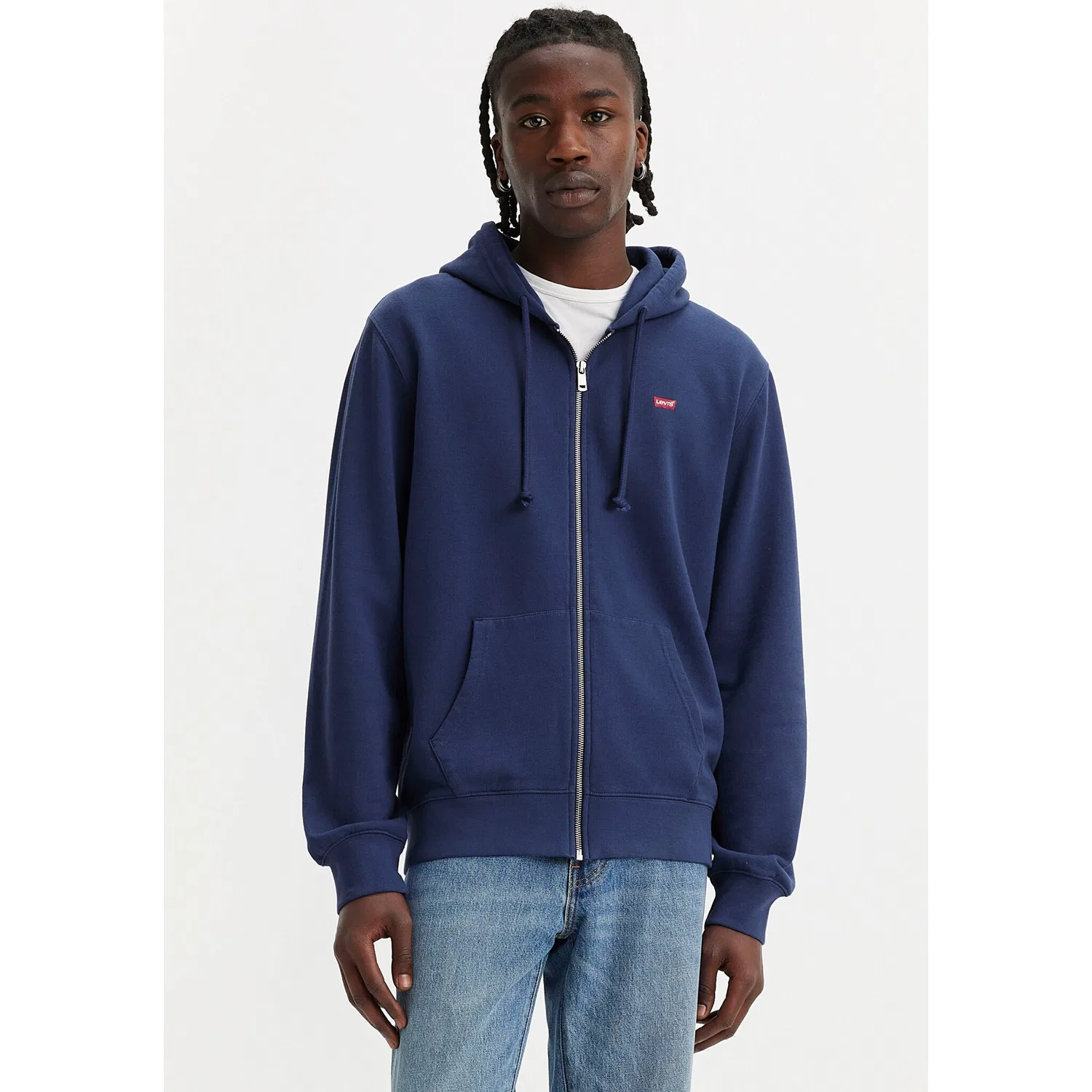 Мужской худи с капюшоном New Original Zip Up Levi's, Naval Academy