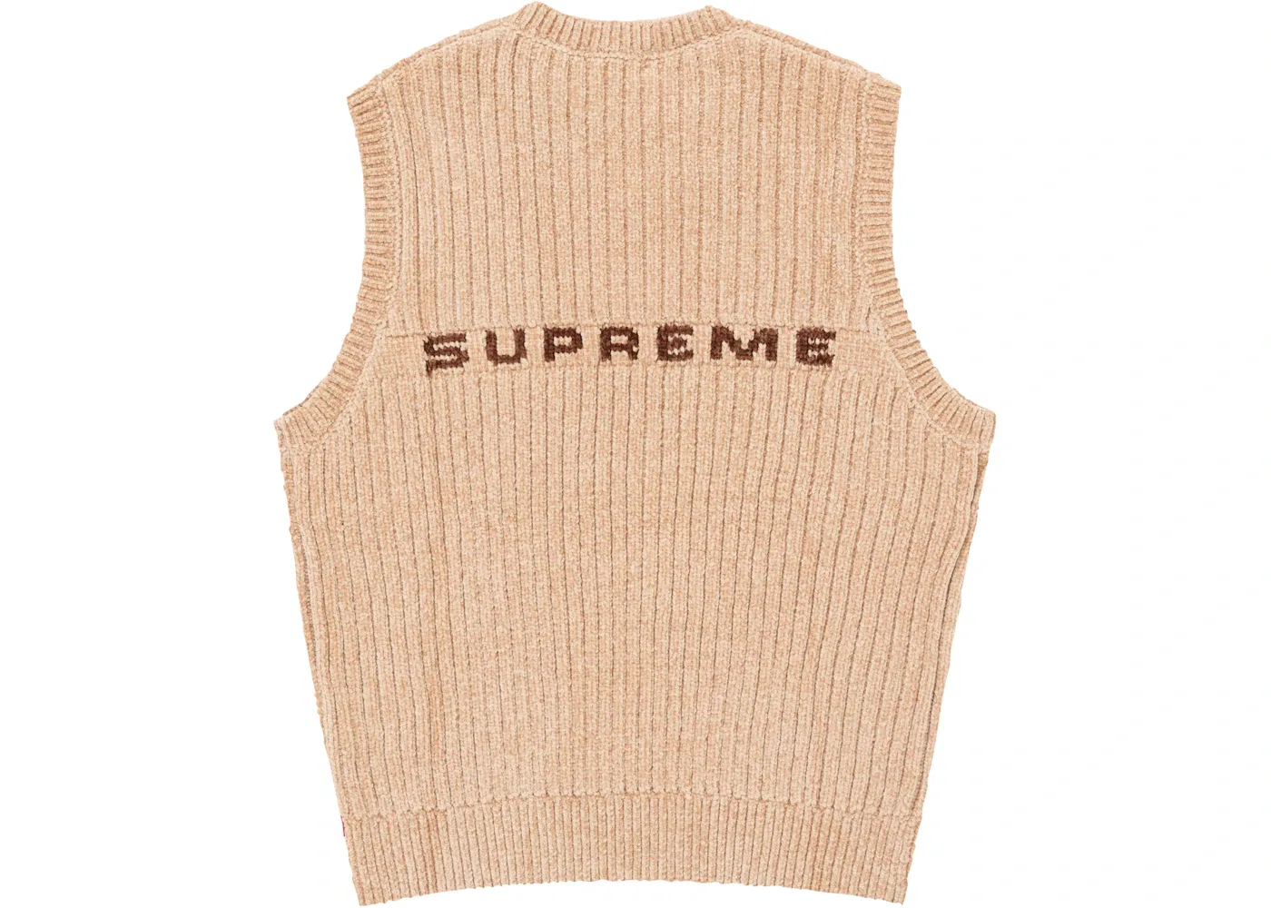 Мужской жилет из шенилла Supreme Vest, Beige