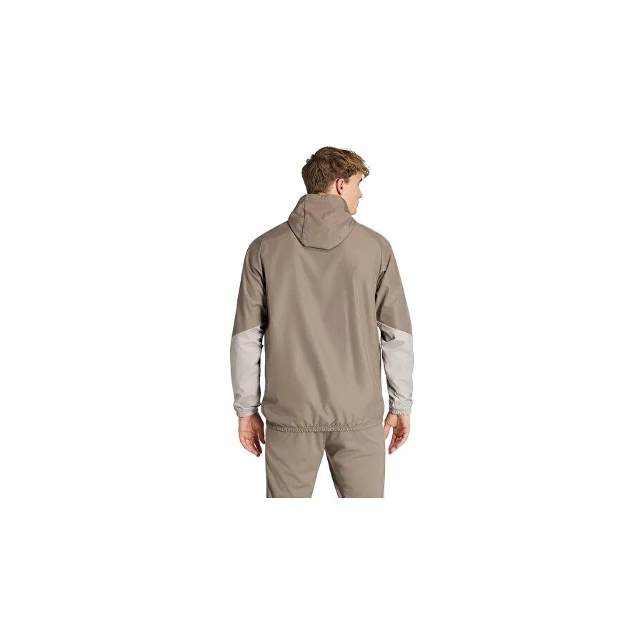 Мужская ветровка Adidas TIRO26C Aw Jkt, Коричневый — фото 3