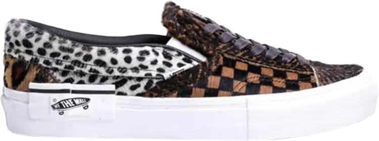 

Кеды Vans Slip-On CAP LX Multi Pony Hair, разноцветный