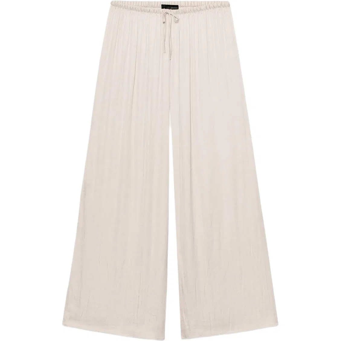 Женские брюки свободного кроя Beige ZARA, Бежевый