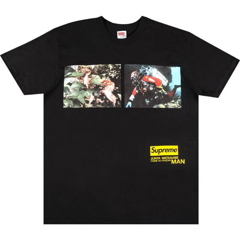 

Футболка Supreme x Junya Watanabe x Comme des Garçons MAN Nature, черный