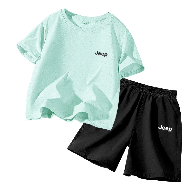 Детский спортивный комплект с логотипом Jeep, Aqua Green/E Black Logo Silicone K-Black/E White Logo K