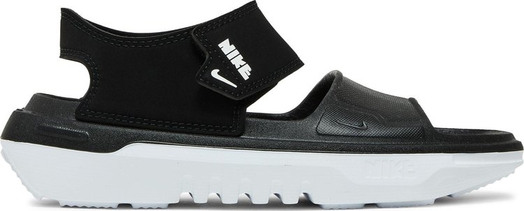 Сандалии Nike Playscape GS 'Black White', черный - фото