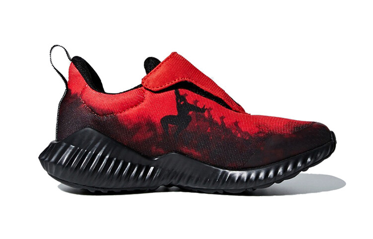 Кроссовки детские Fortarun PS Low-top красные/черные Adidas — фото 2