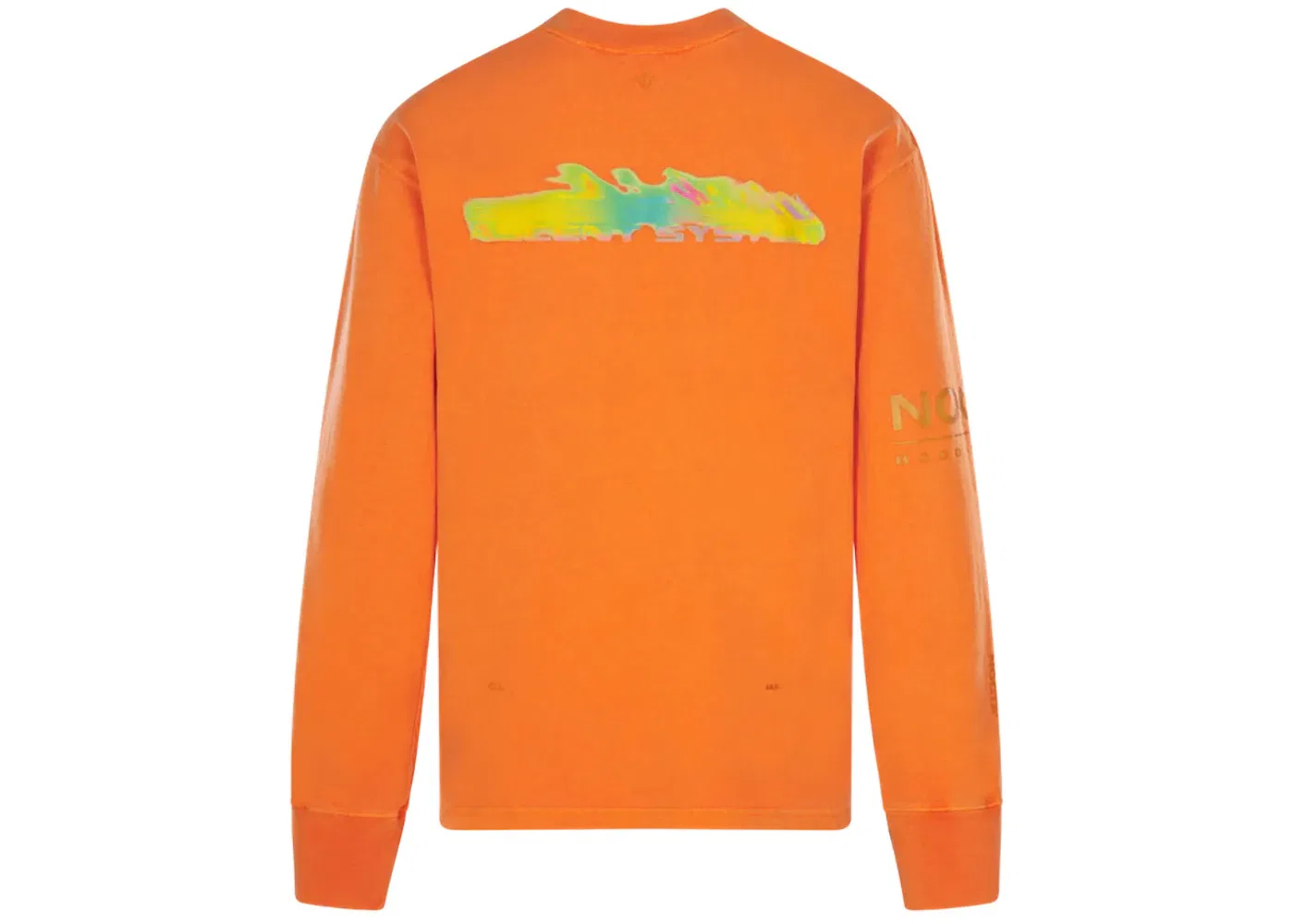 Мужская футболка с длинным рукавом Nike x NOCTA Ascent L/S Tee, Orange Horizon — фото 2