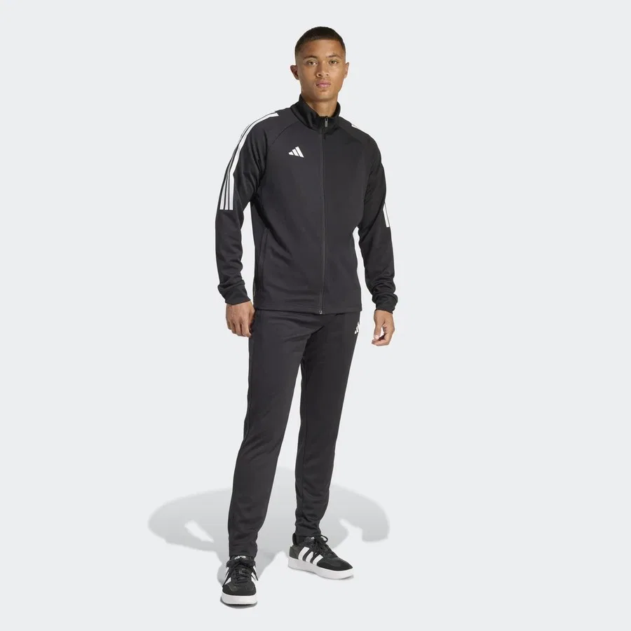 Спортивный костюм с длинным рукавом M SERENO TS Black White adidas, Черный — фото 3