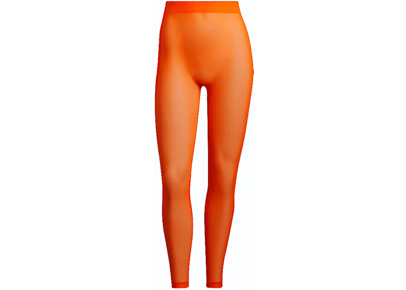 Женские леггинсы для плавания с принтом Adidas Ivy Park Swim Leggings, Solar Orange