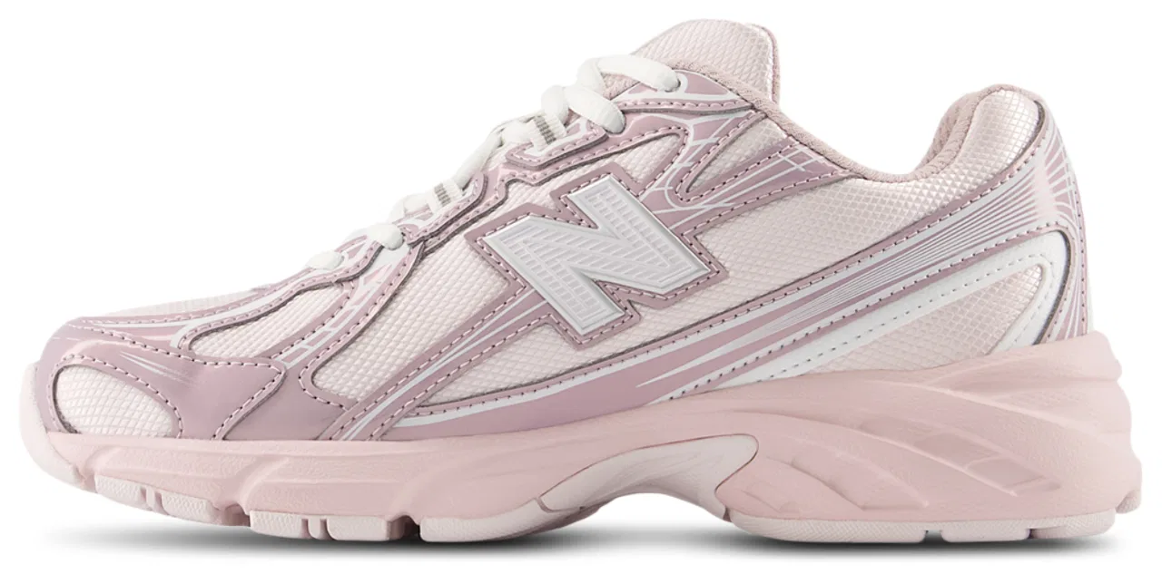 Кроссовки для девочек 740 New Balance, цвет Pink Salt/Stone Pink — фото 2