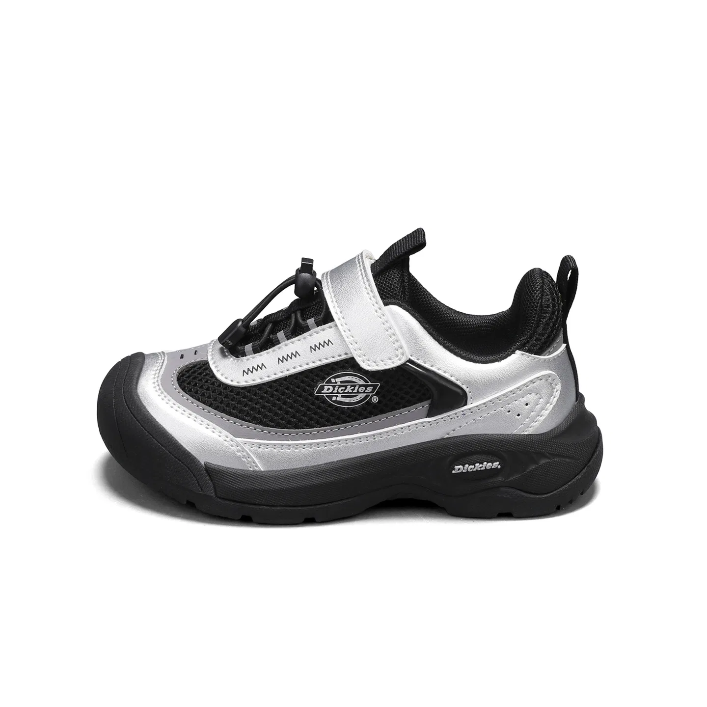 Детские кроссовки из синтетической кожи Star Diamond Silver, Dickies, Star Diamond Silver