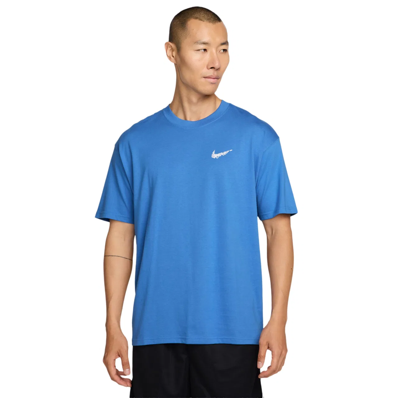 Футболка мужская OC LSE Locker Nike, цвет White/Pacific Blue