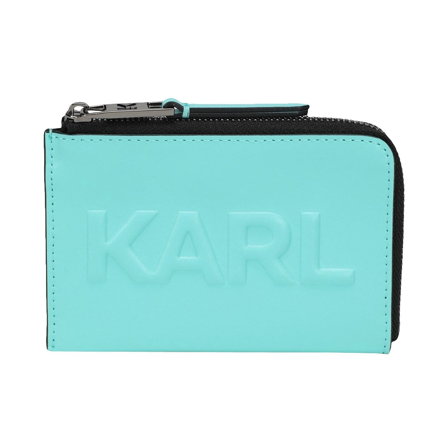 

Картхолдер Karl Lagerfeld K/karl Seven Emboss Zip, бирюзовый