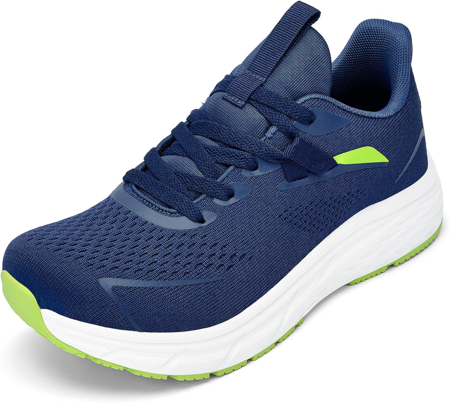 

Мужские кроссовки RUGSTAR с широкой носовой частью для ходьбы и бега, для мужчин с широкой стопой, кроссовки широкой посадки для тенниса и тренировок в спортзале, темно-синий