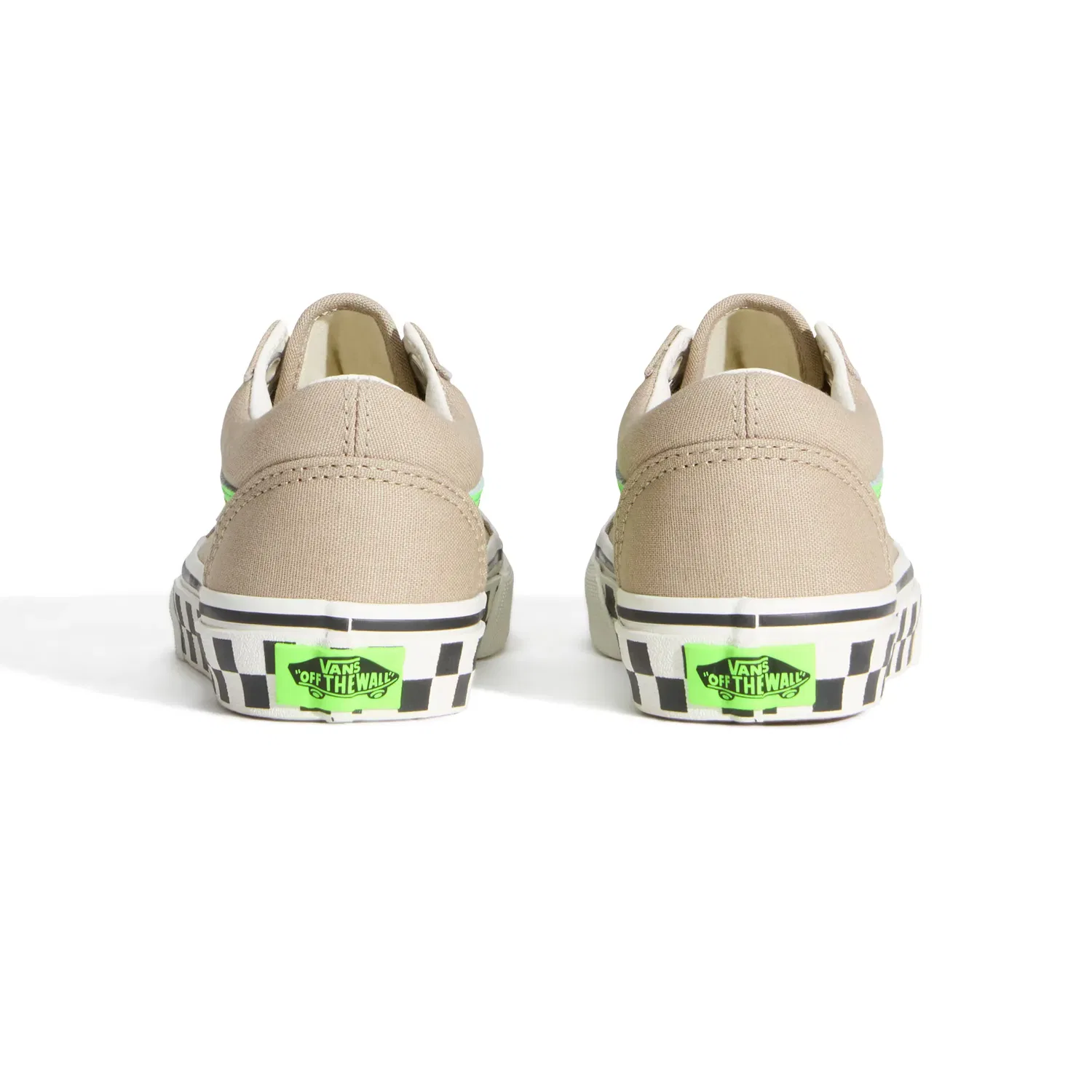 Детские кеды Old Skool Vans, Beige — фото 4