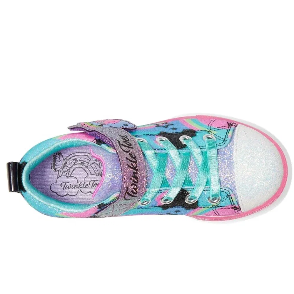 Детские кроссовки Skechers Twinkle Sparks Ice 2.0 - Shimmering Sky, мультиколор — фото 2