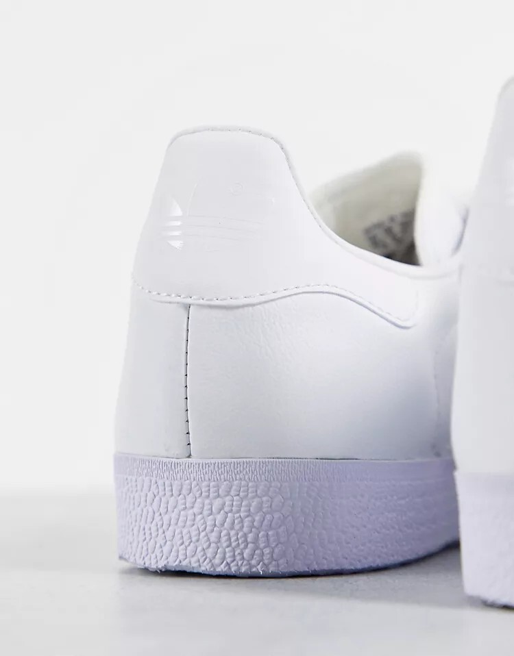 Белые кроссовки Adidas Originals Gazelle, белый — фото 4