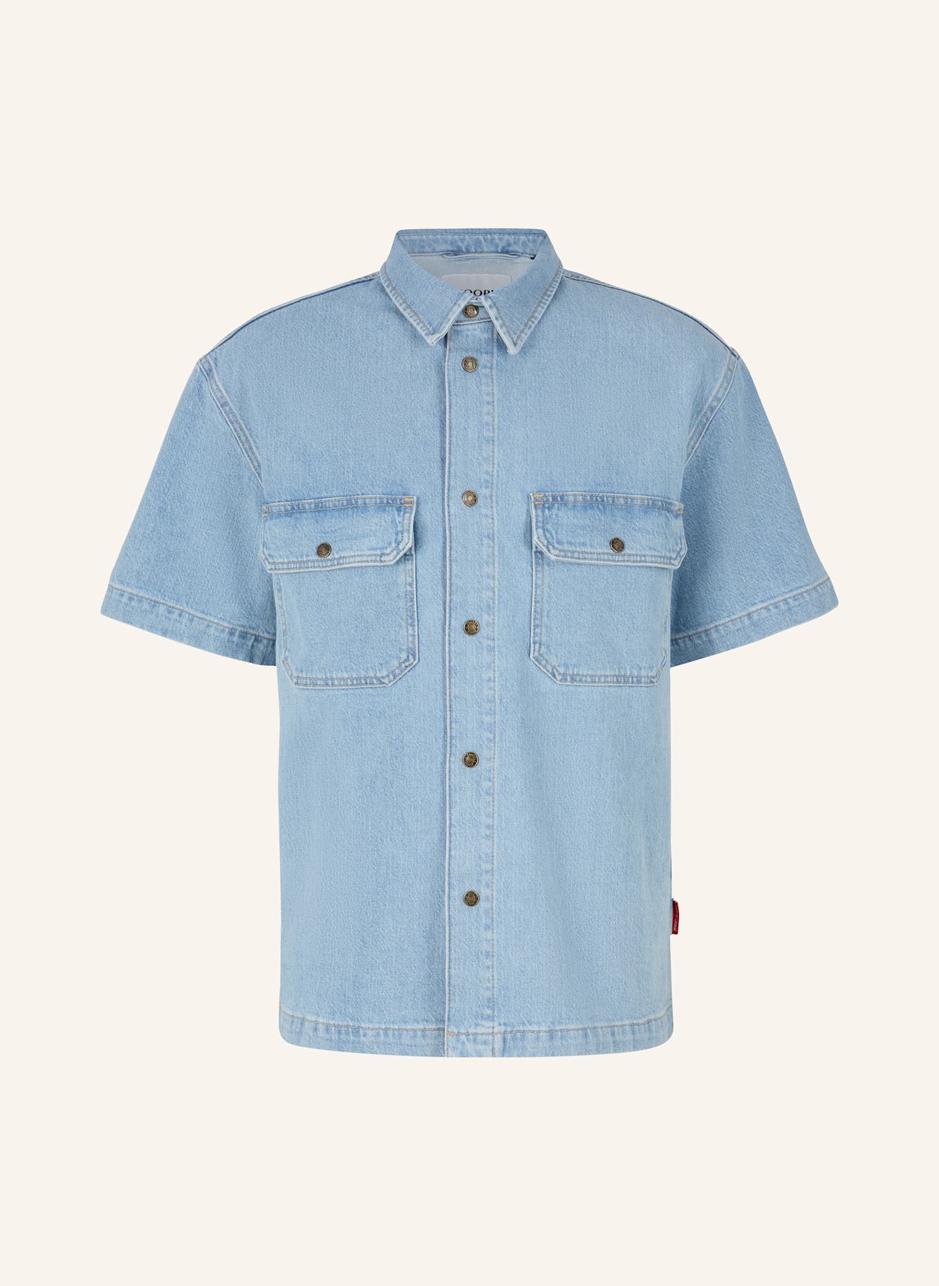 

Джинсовая рубашка свободного покроя Joop! Jeans, голубой