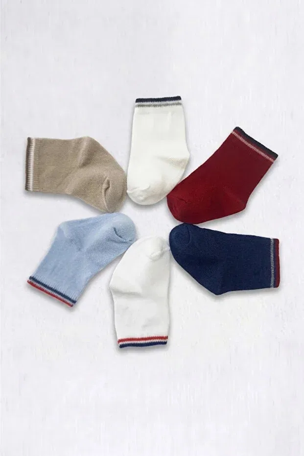 Детский комплект носков для мальчиков хлопковый Cocole Socks, Multicolor — фото 3