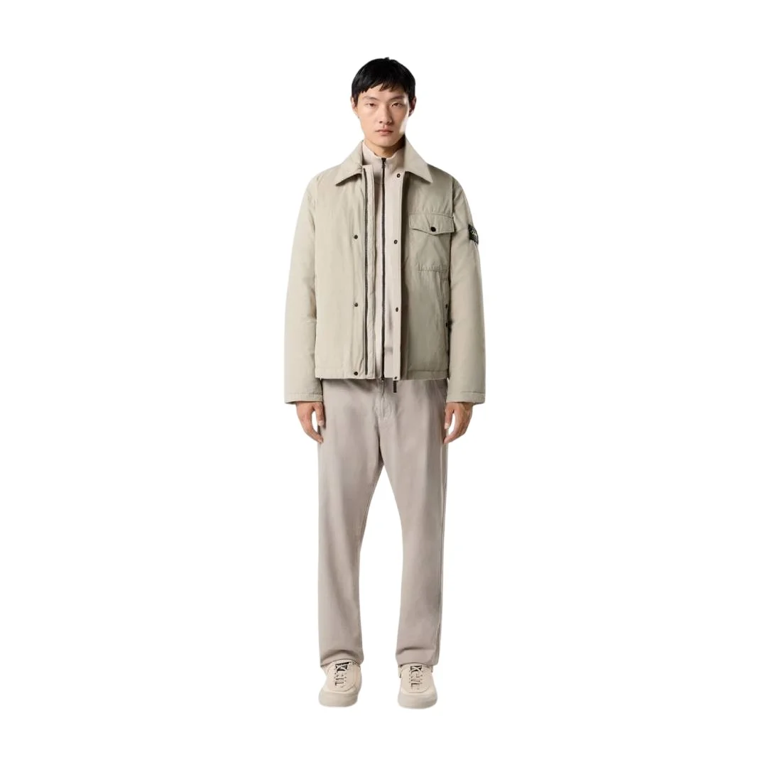 Мужская утеплённая куртка Stone Island With Anti-drop, песочный