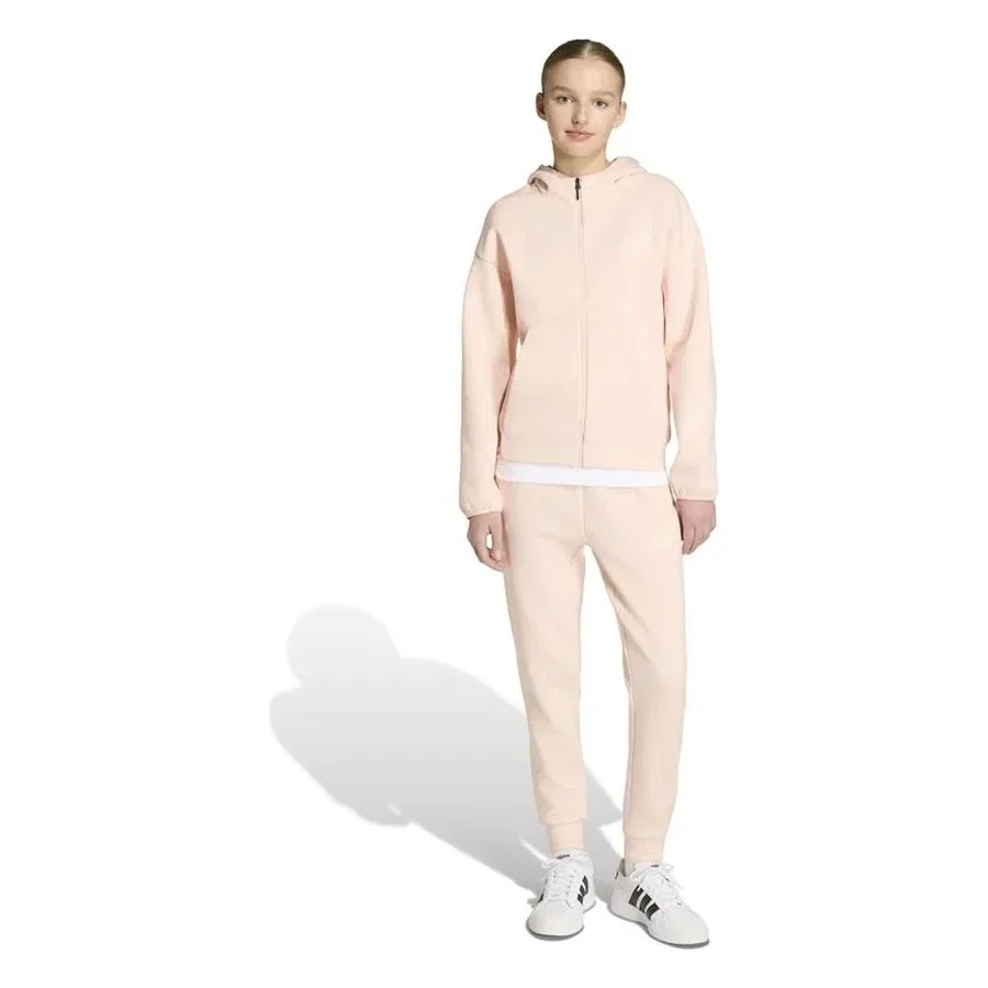 Детская куртка с капюшоном J Z.N.E.FZ adidas, Розовый — фото 4
