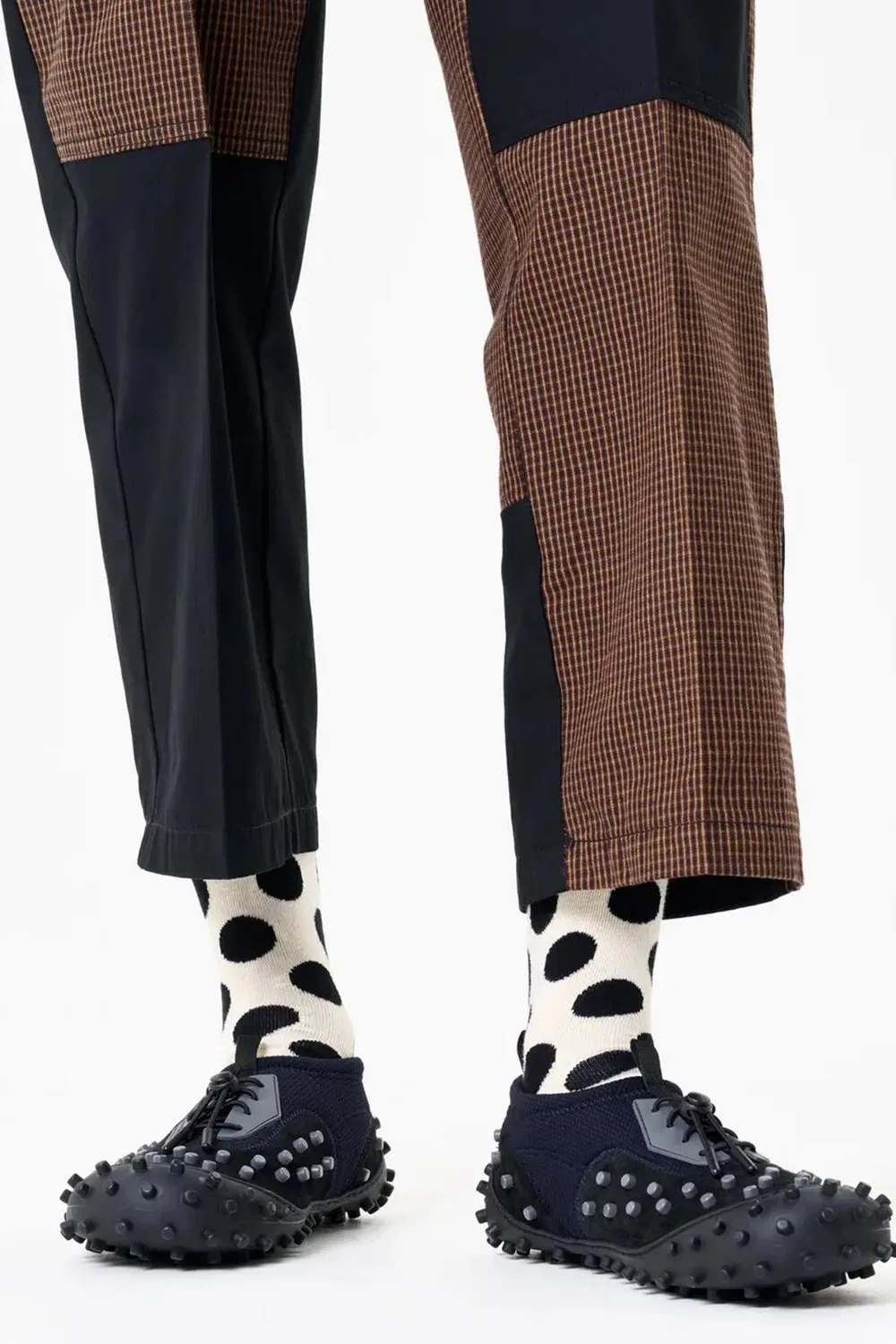 Детские носки с принтом Big Dot Sock Happy Socks, Weiß — фото 4