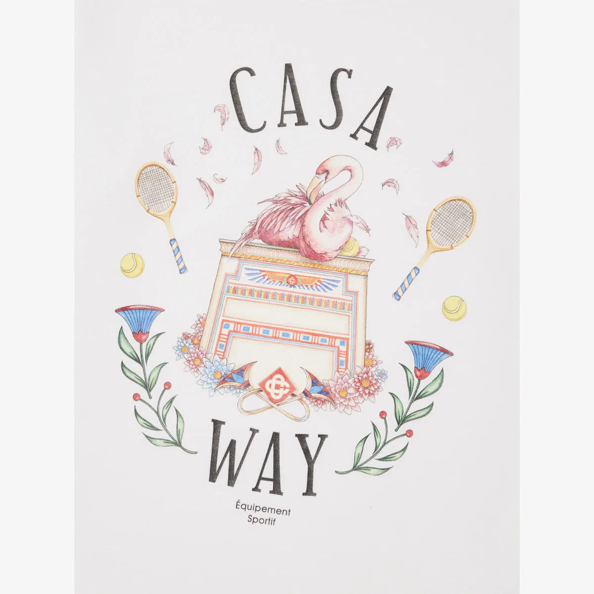 Футболка Casa Way из хлопкового трикотажа с графическим принтом, для детей 3-14 лет Casablanca — фото 2