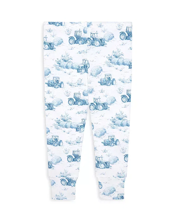 Детское пижамное комплект для мальчиков Hudson Classic Pajama Set Posh Peanut, синий — фото 4