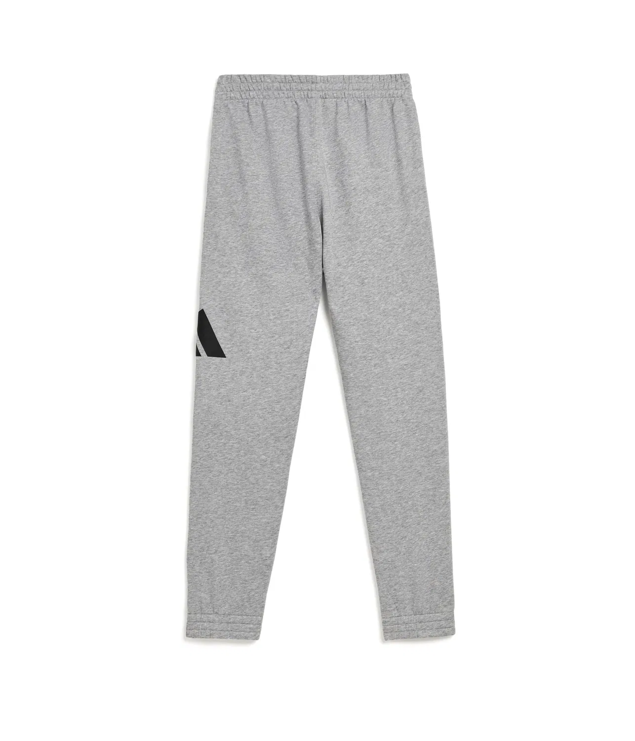 Спортивные брюки Essential Big Logo Fleece Heather Joggers (для детей постарше) Adidas Kids, Medium Grey Heather — фото 2