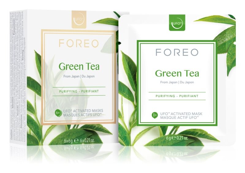 

Освежающая и успокаивающая маска FOREO UFO™ Green Tea