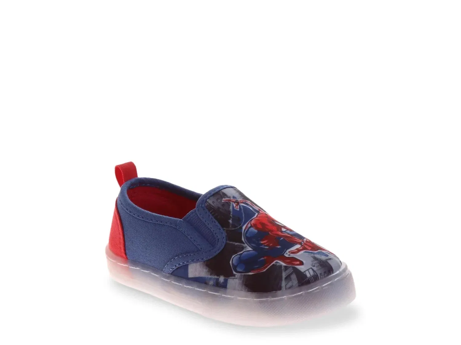 Кеды Slip-On Spider-Man, Marvel, синие