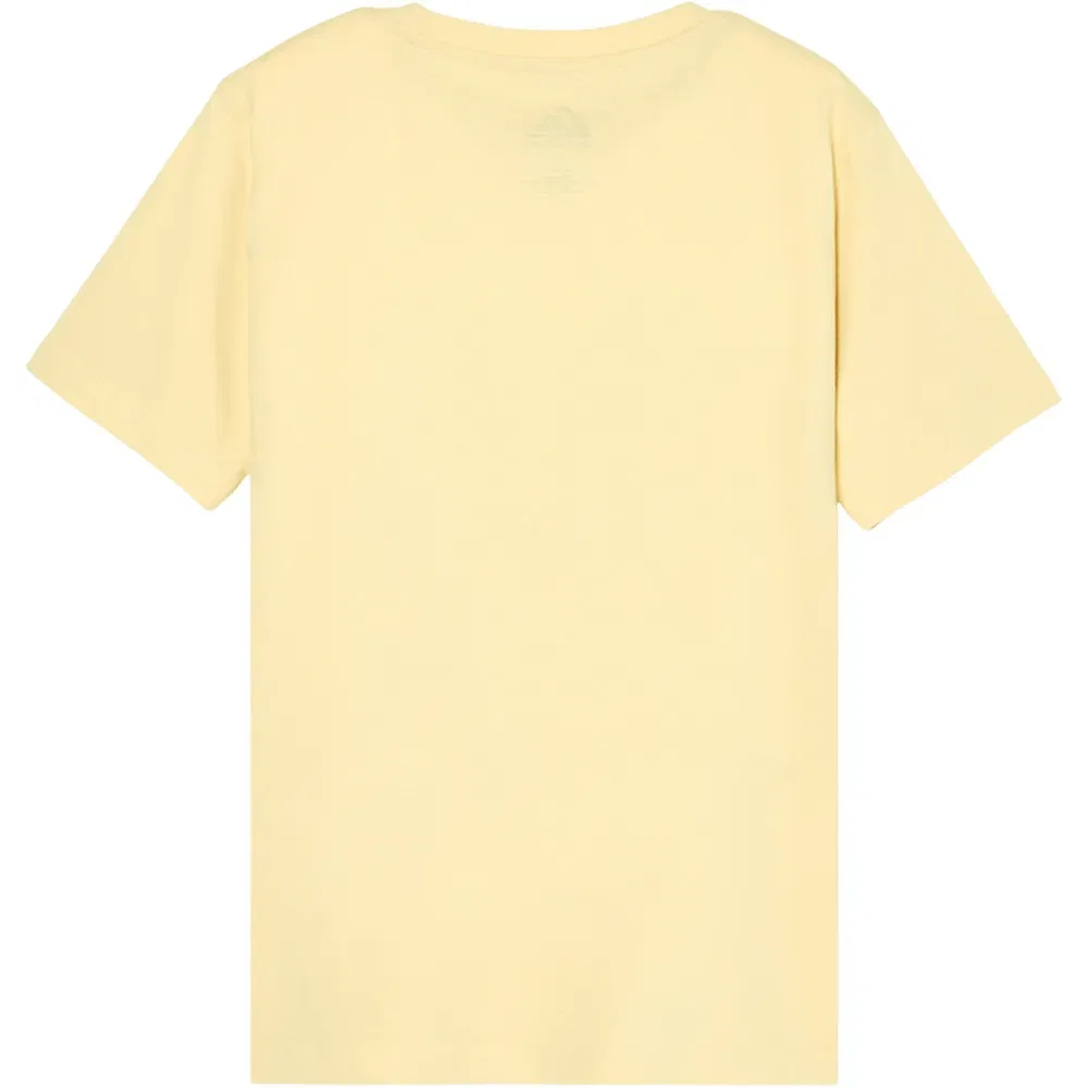 Детская футболка с коротким рукавом с принтом Quiksilver Evo Comp Logo, Yellow — фото 2