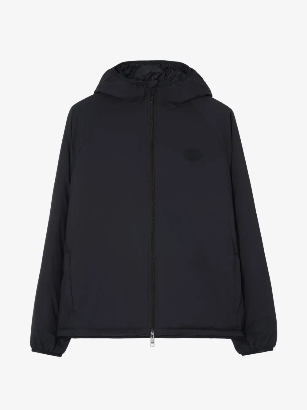 Упаковываемая нейлоновая куртка с капюшоном Dunwich Burberry, черный