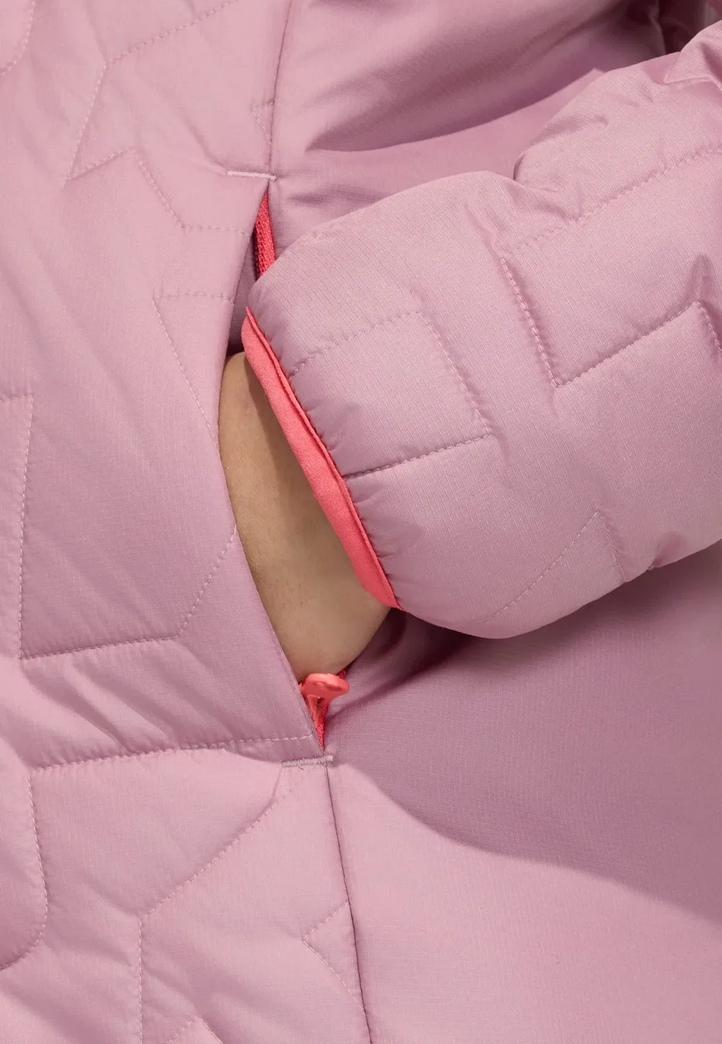 Утепленная куртка K xpr - легкая куртка Adidas Terrex, Magic Mauve — фото 4