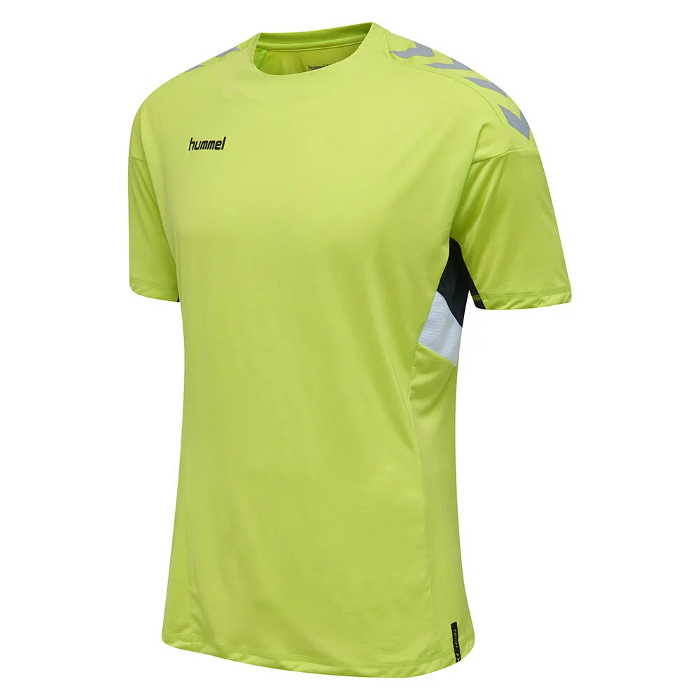 Детская футболка Hummel Tech Move, цвет Fluorescent Neon Yellow