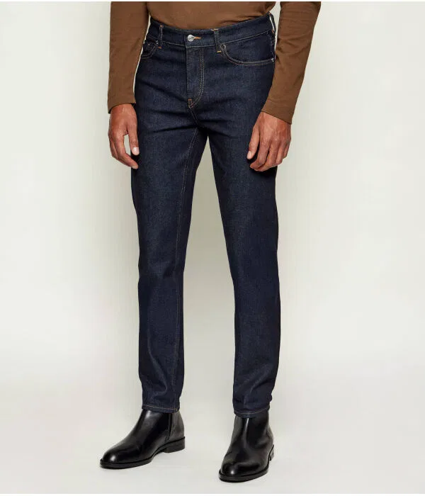 Мужские джинсы Slim Fit Delaware BOSS, Blu Marino — фото 3