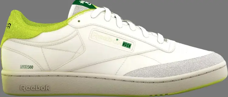 

Кроссовки club c first pitch 'open membership' Reebok, белый