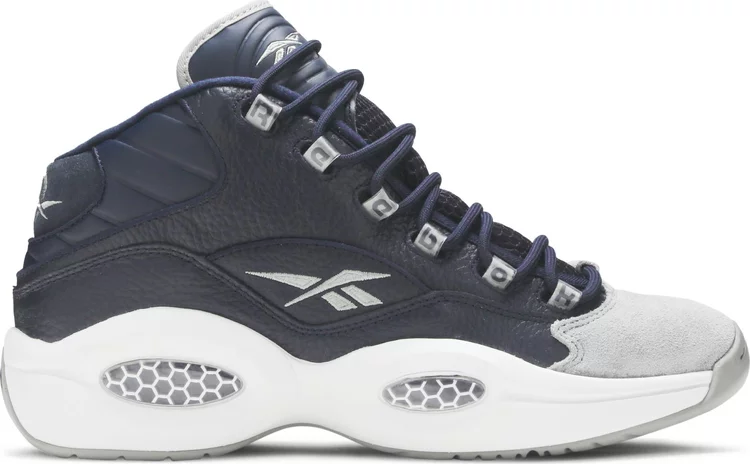 Кроссовки Reebok Question Mid, темно-синий - фото