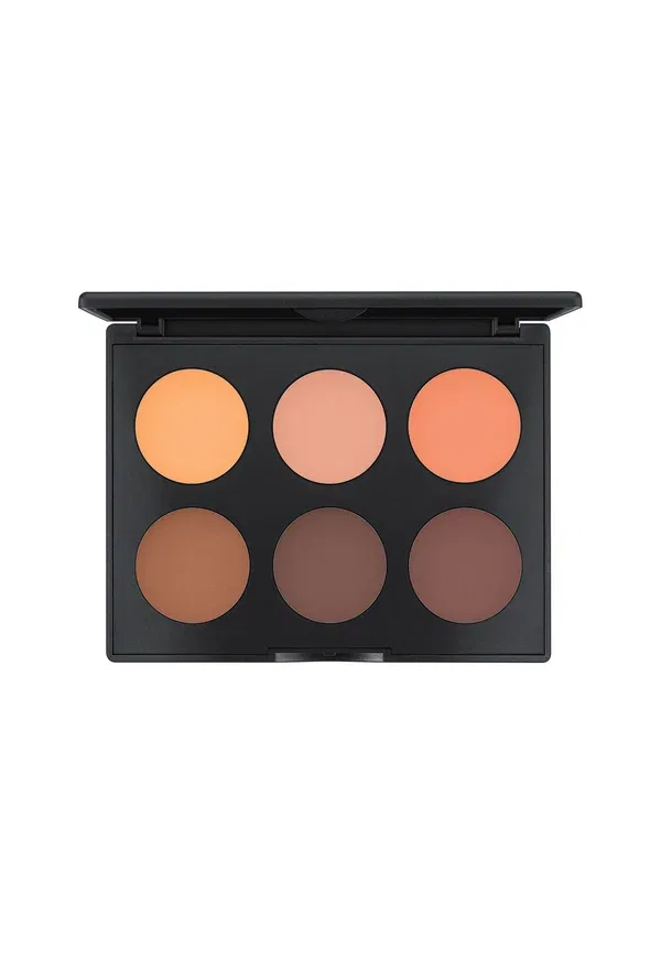 Палетка для контурирования Studio Fix Sculpt and Shape Contour Palette Mac, medium dark/dark 14.4 г, цвет medium dark/dark