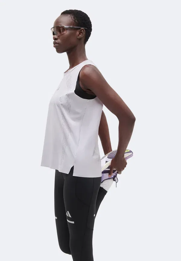 Топ Adidas Performance, серый — фото 4