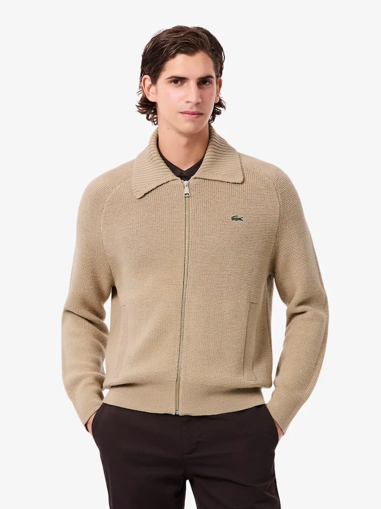 Куртка с воротником-поло LACOSTE, Черный