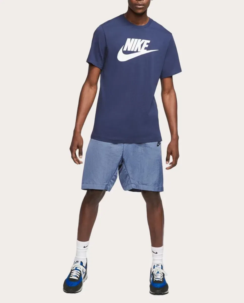 Мужская футболка из хлопка Nike Sportswear, Azul — фото 4